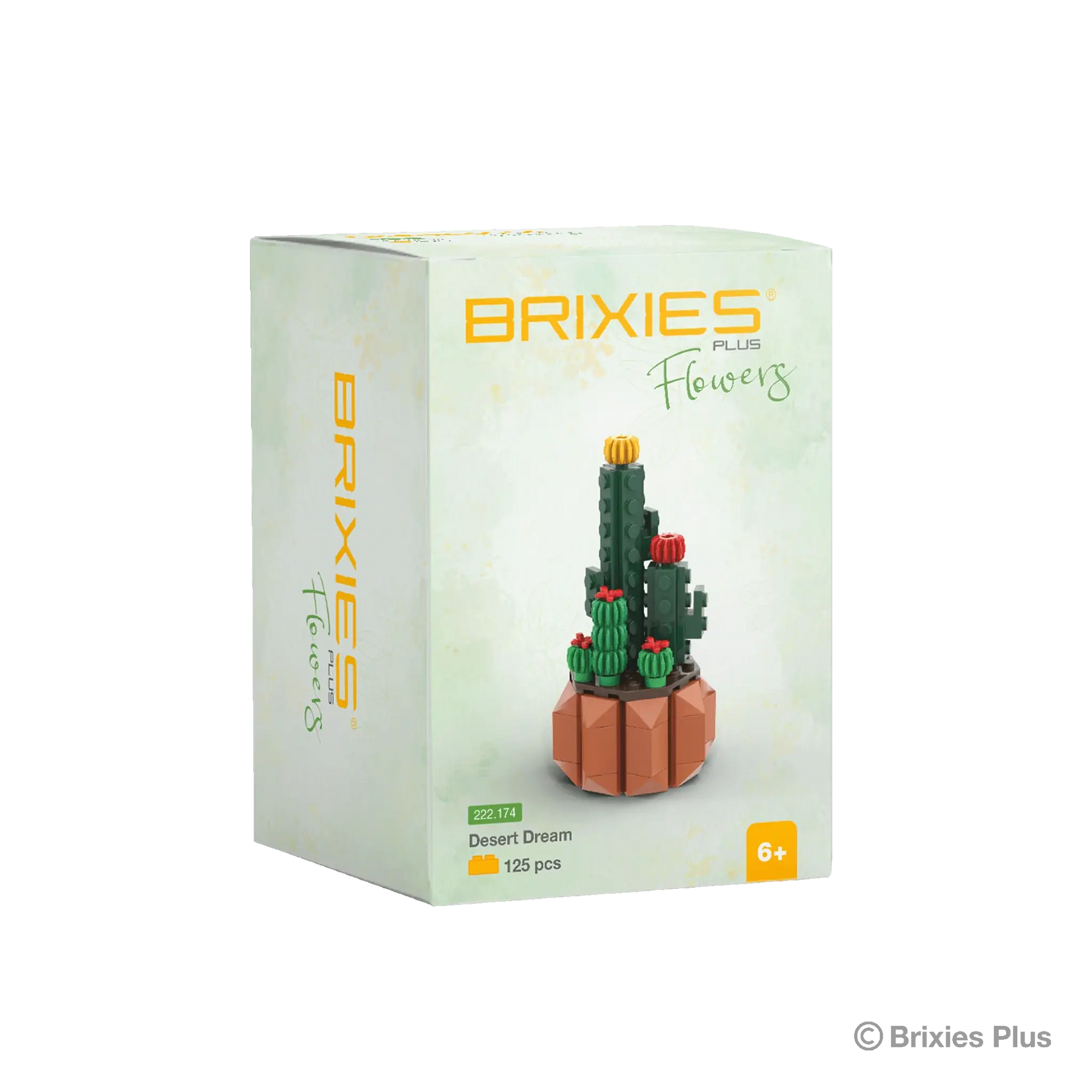 Oku brixies plus blocs de construction de rêve de désert de fleurs