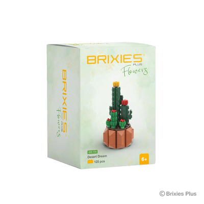 Oku brixies plus blocs de construction de rêve de désert de fleurs