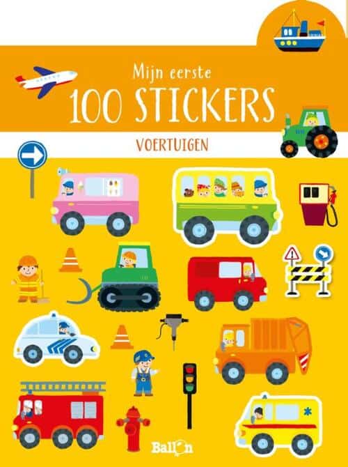 Le ballon ballon mes 100 premiers stickers véhicules