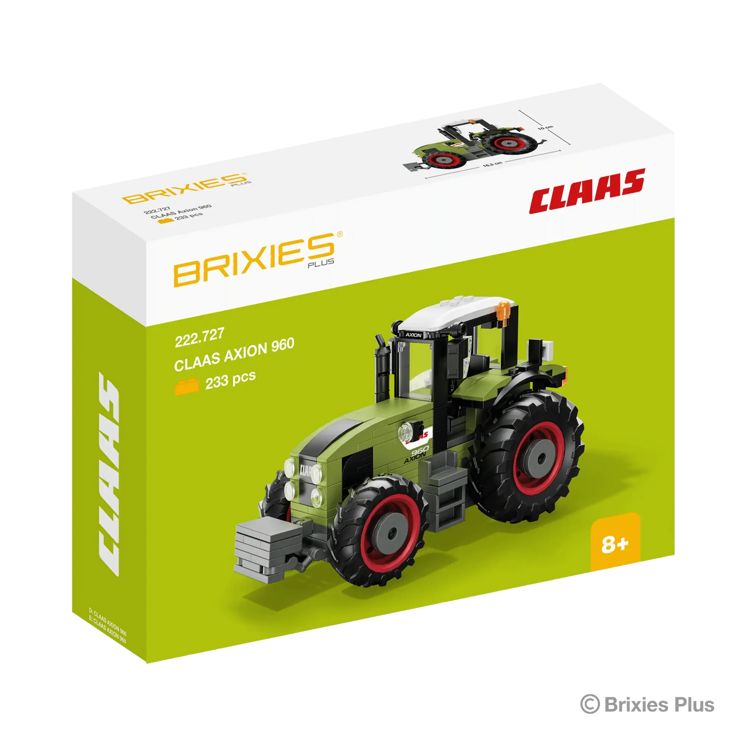 Tracteur oku brixies claas axion 960