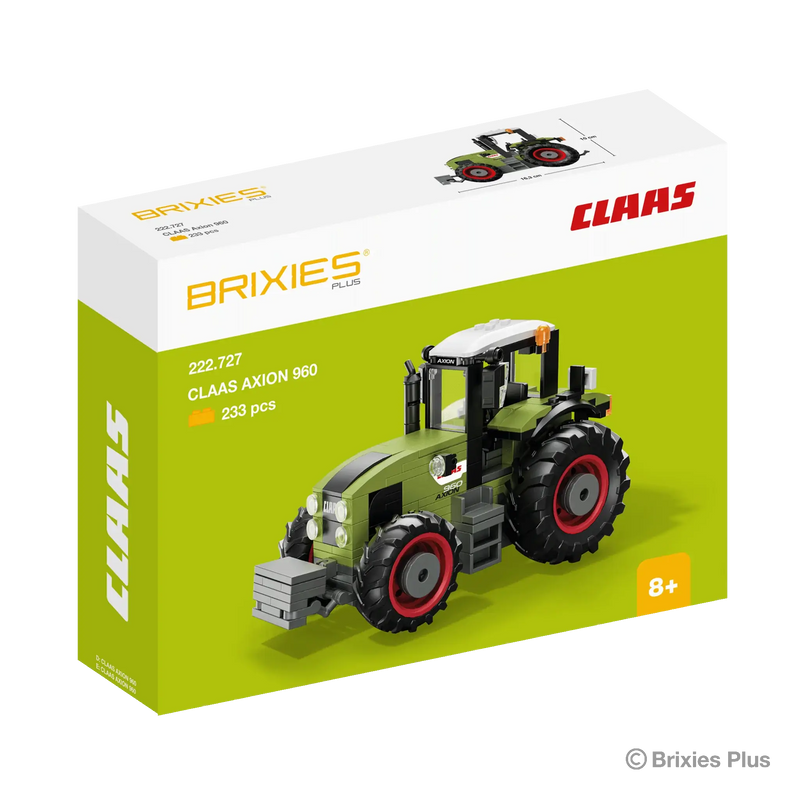 Tracteur oku brixies claas axion 960