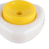 Ustensiles de cuisine perceur d'oeufs jaune blanc