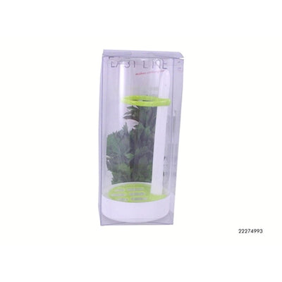 Porte-épices ustensiles de cuisine vert dia 8,5cm - h25cm