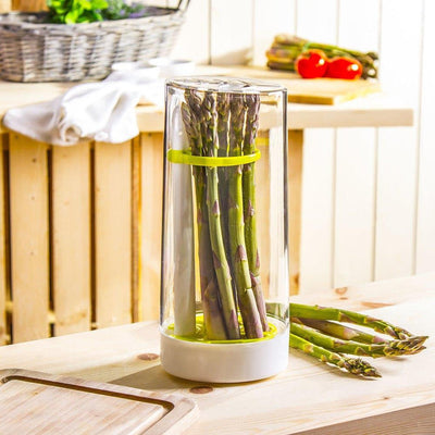 Porte-épices ustensiles de cuisine vert dia 8,5cm - h25cm