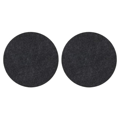 Coaster 2 pièces sentait environ 20 cm de noir