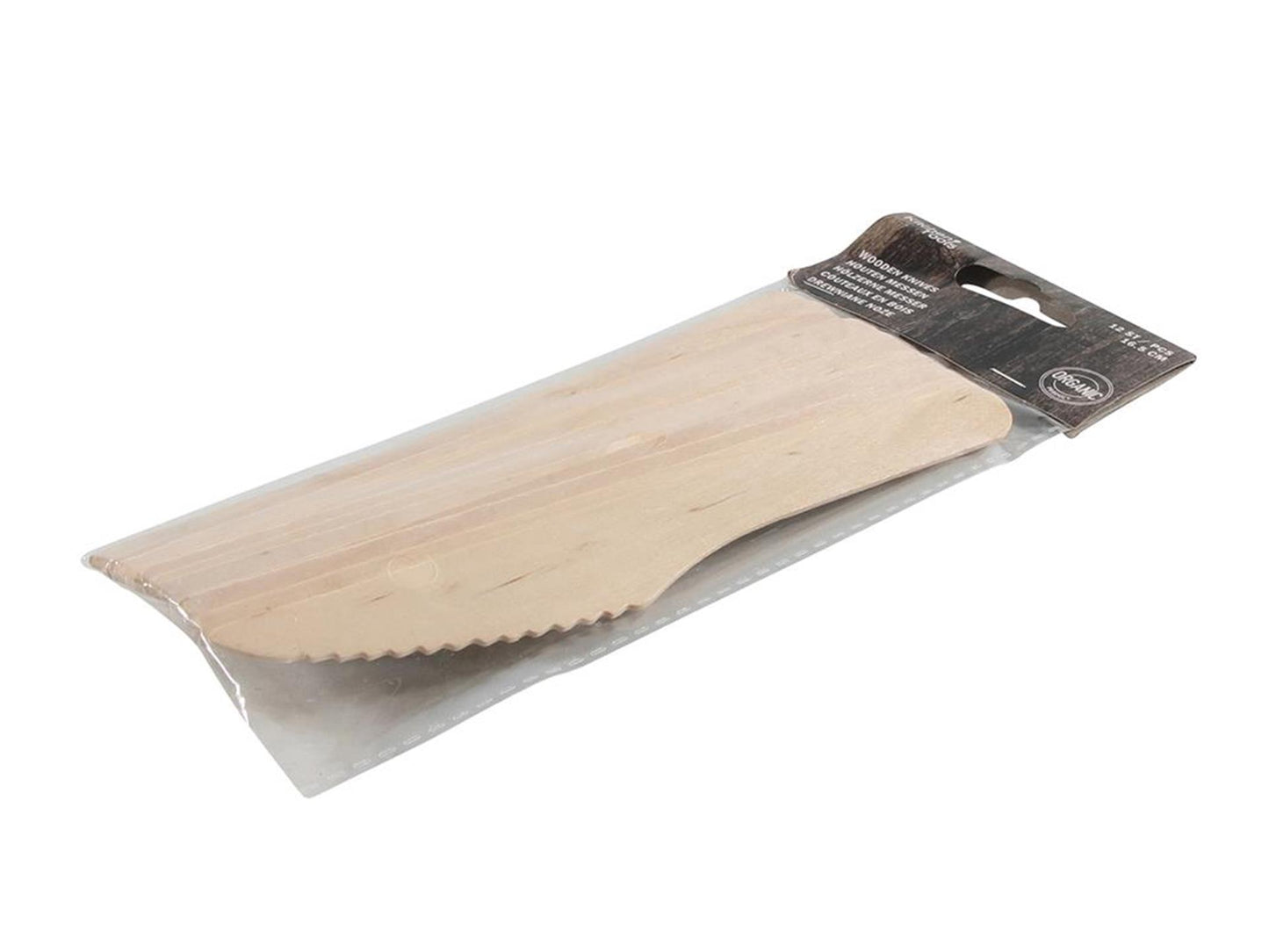 Ustensiles de cuisine couteau en bois pack de 12 pièces