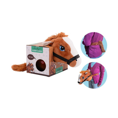 Holly Horse Horse Head brun avec élastique