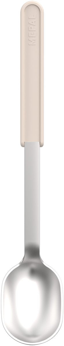 Cuillère de service Mepal en acier inoxydable Chef it - 32 cm - cuillère de service - tient confortablement dans la main - passe au lave-vaisselle - ustensiles de cuisine - craie