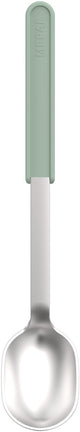 Cuillère de service Mepal inox chef it - 32 cm - cuillère de service - tient confortablement dans la main - passe au lave-vaisselle - ustensiles de cuisine - sauge nordique
