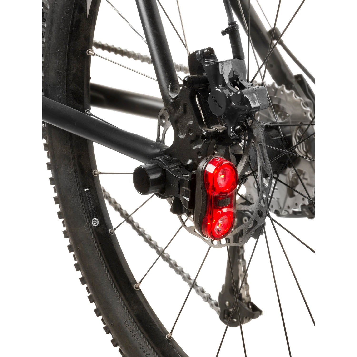 Support de lampe à dégagement rapide à montage sur axe M-wave