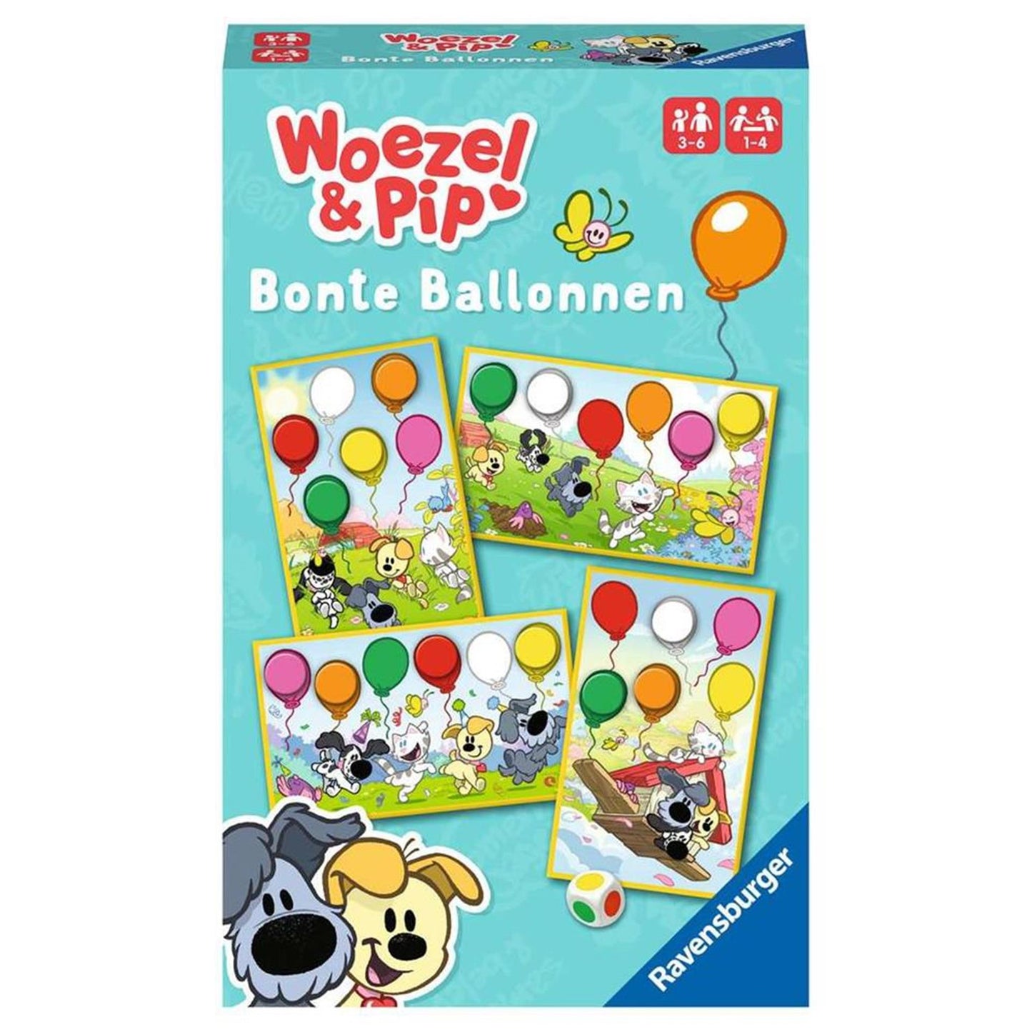 Ravensburger Pip Bonte Balloons Colors reconnaît le jeu