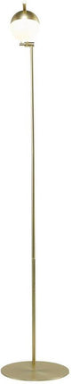 Nordlux contina lampadaire-g9-verre opale laiton
