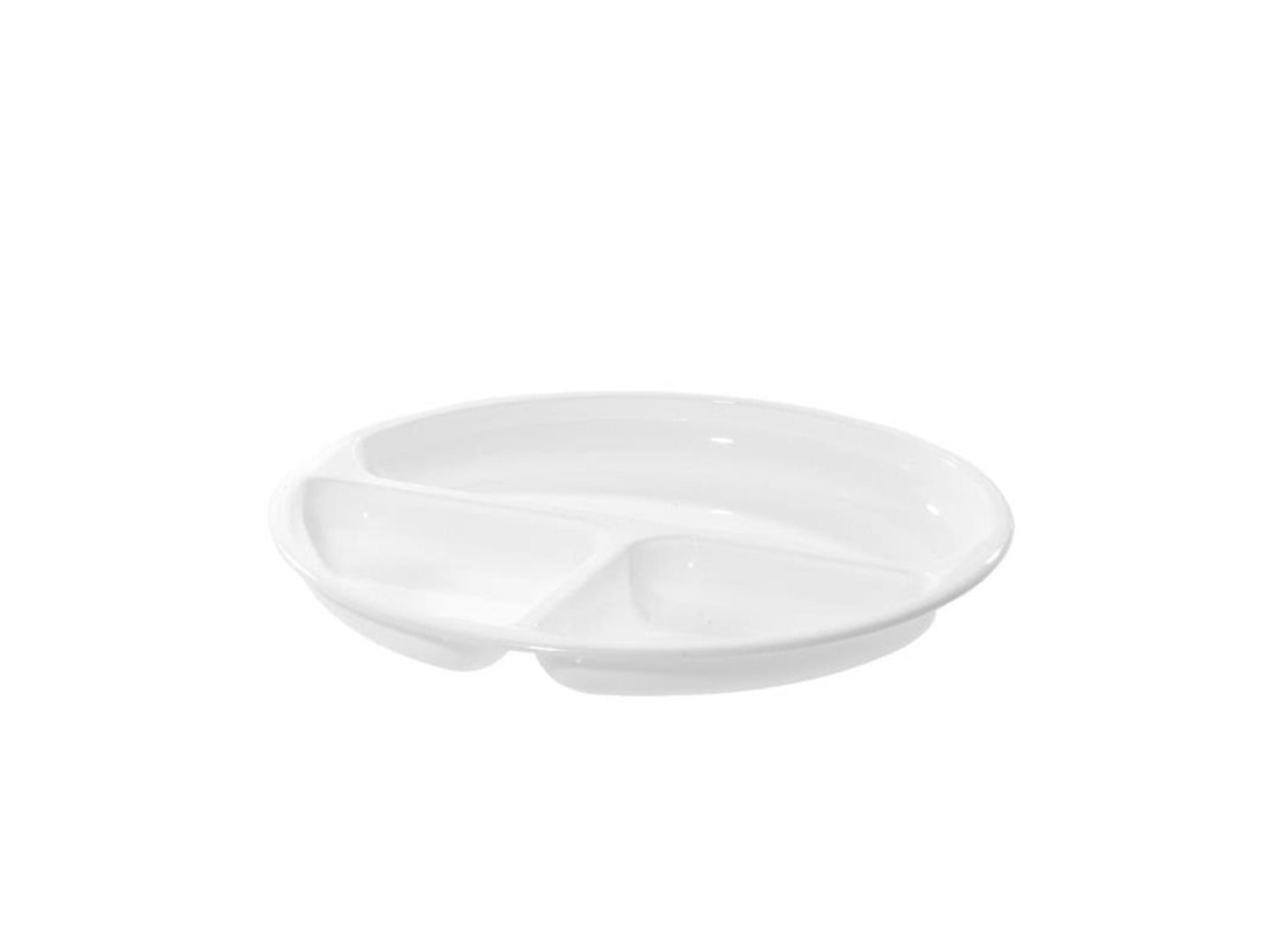 Westmark Westmark Microwaveboard avec 3 compartiments 25 cm blancs