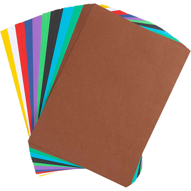 Creativ Company Paper Creative, AFM A4, 120 GR, différentes couleurs, 100 feuilles 1 boîte