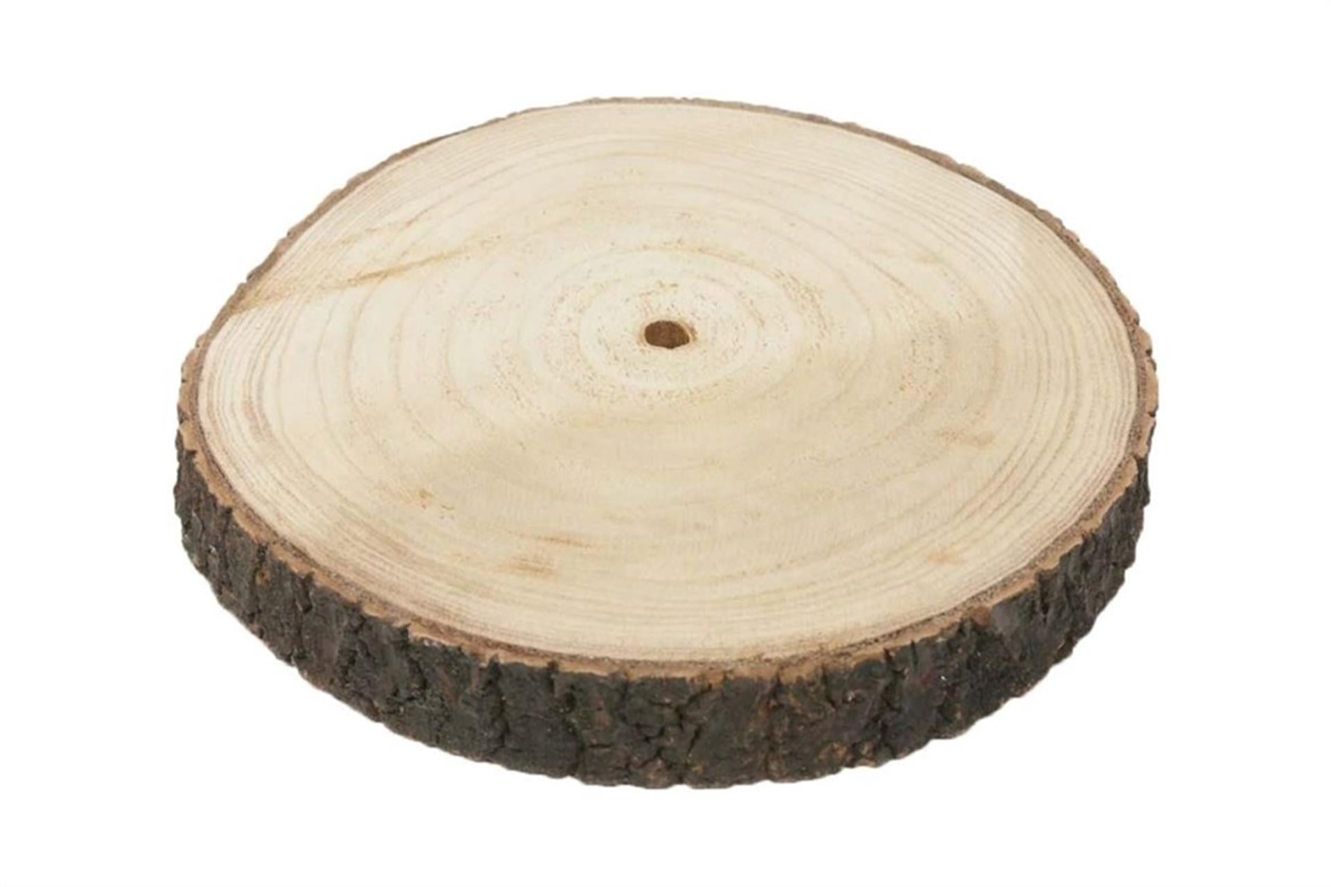 Hbx natural living disque d'arbre de base apollonia ø25-27cm