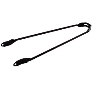 garde-boue barre 28 fixation pad 6mm noir