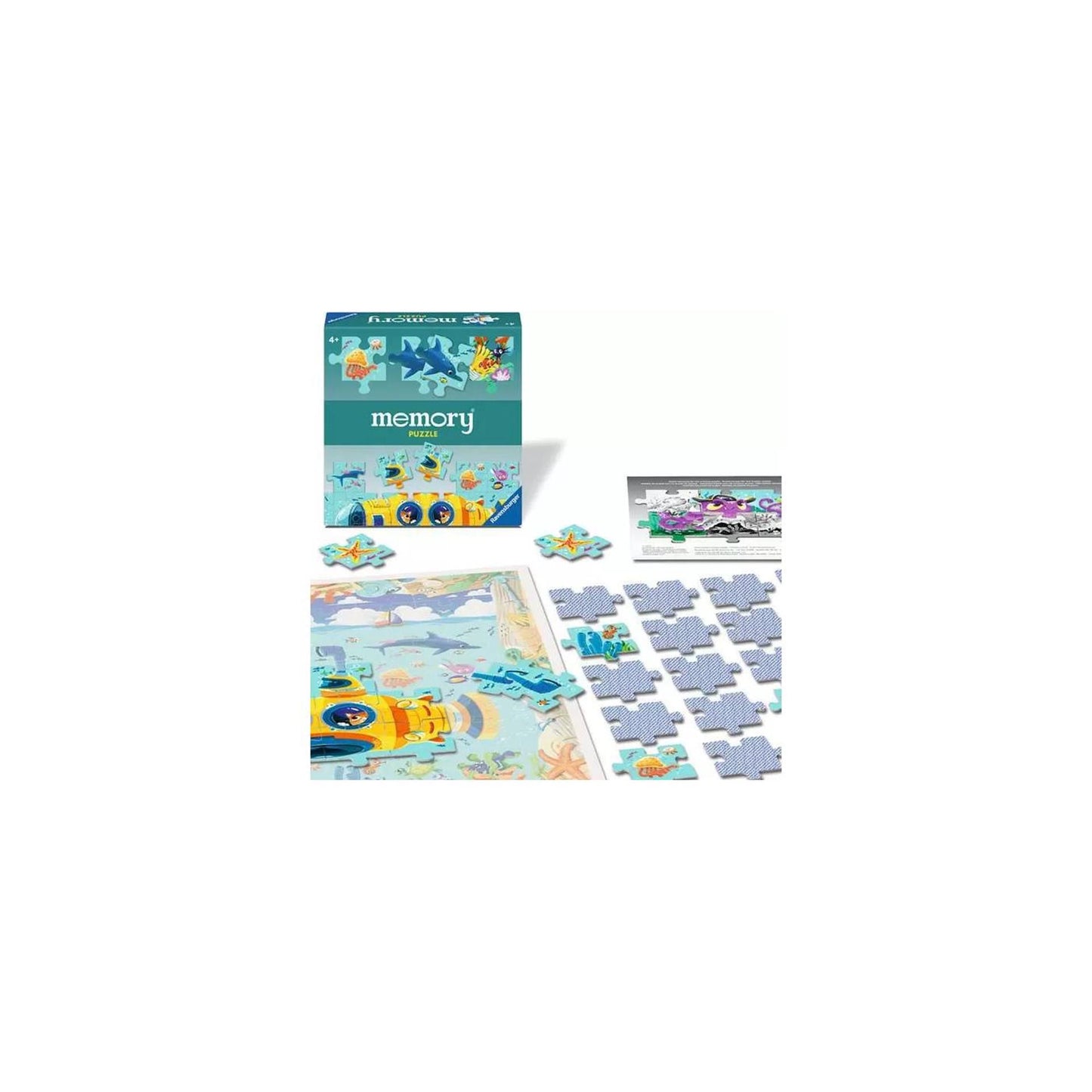 Ravensburger puzzle de mémoire monde sous-marin