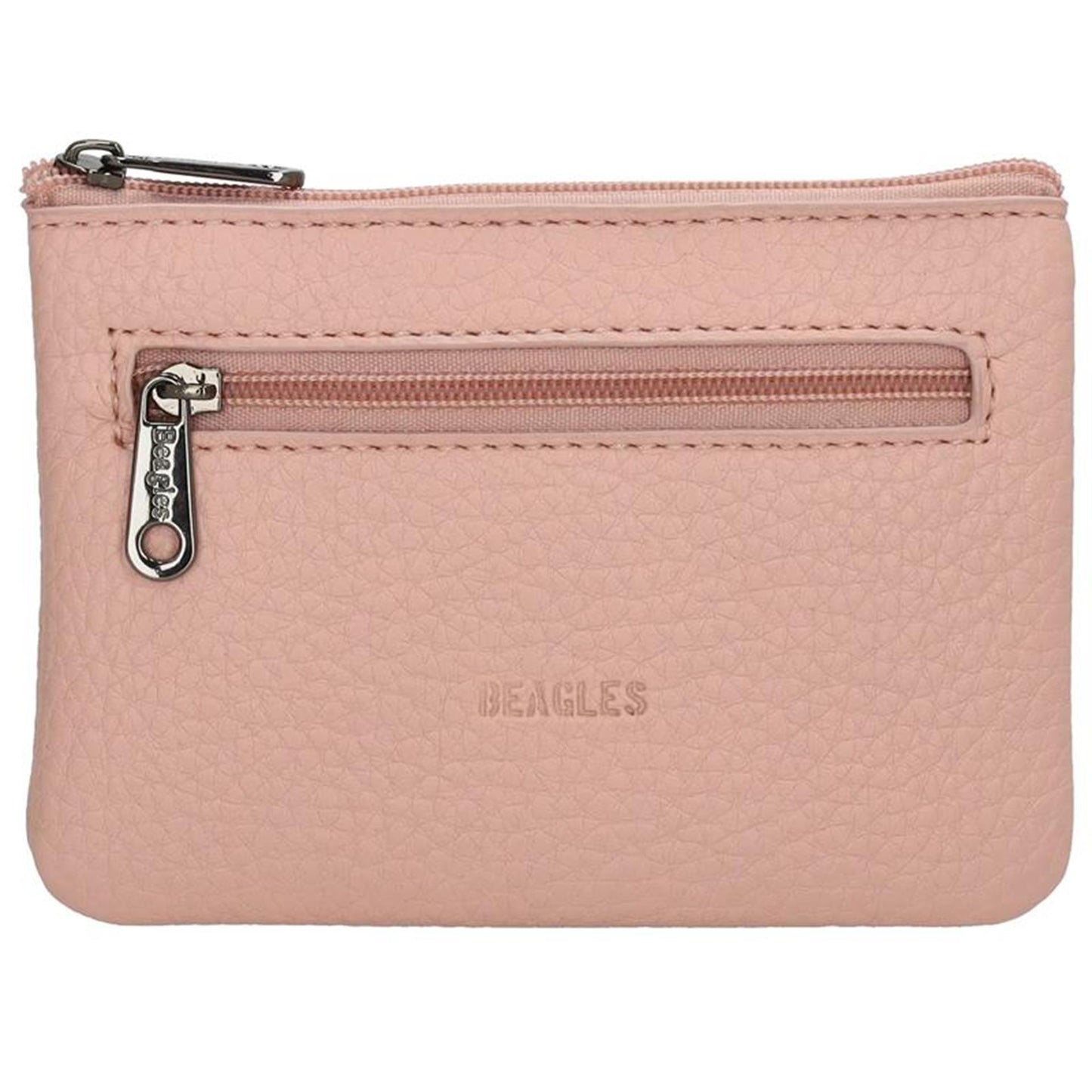 Beagles lizaso portefeuille rose 12.5x9x1cm
