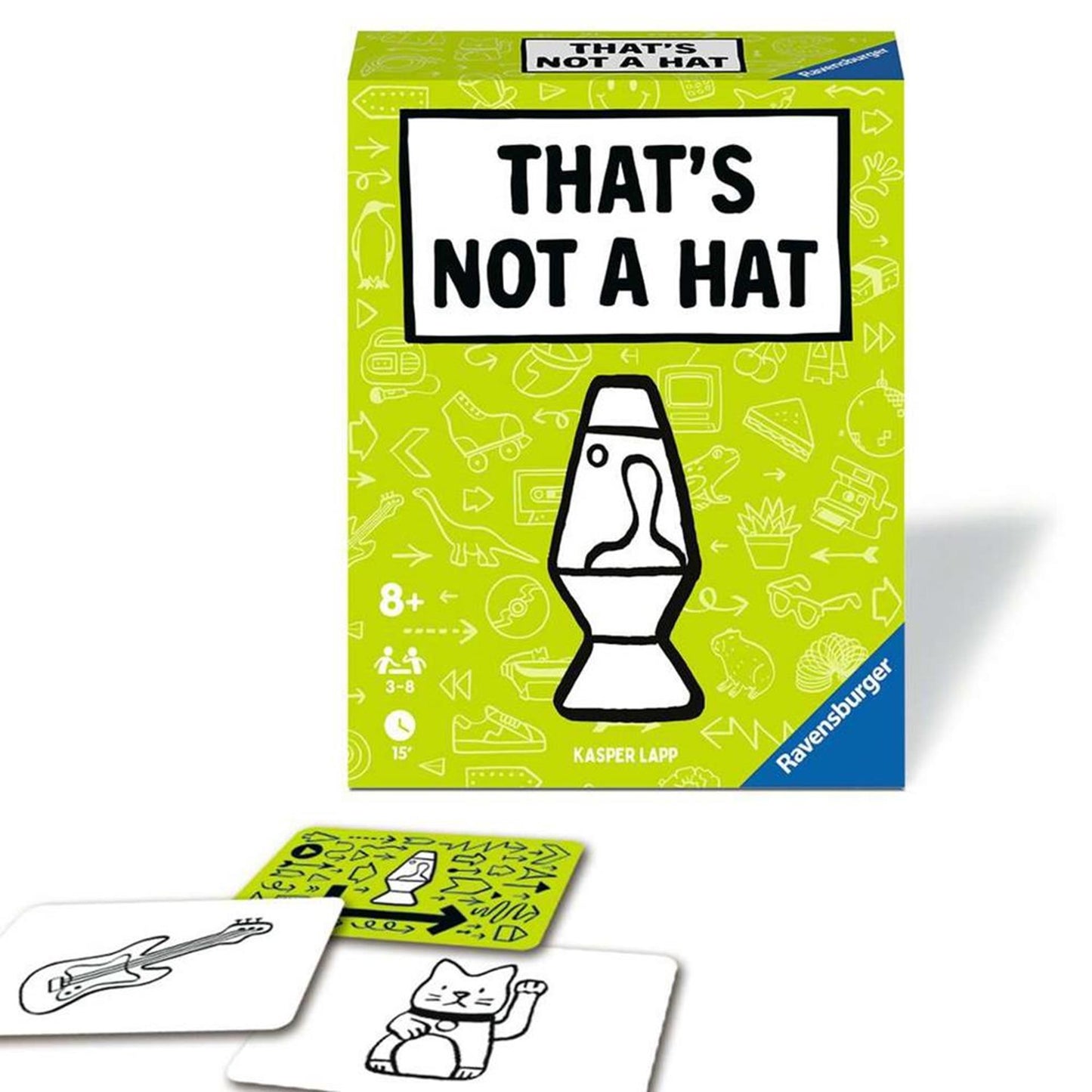 Ravensburger qui n'est pas un jeu de cartes de culture pop du chapeau