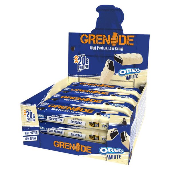 Grenade oreo blanche (12x 60 gr)