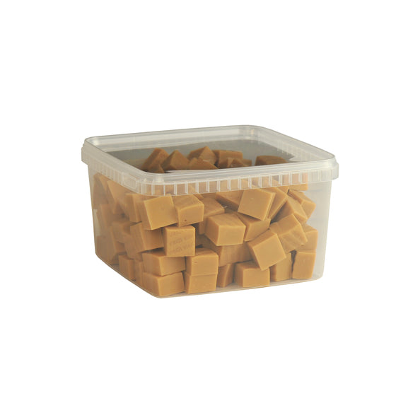 Lonka fudge vanille - bonbon - arôme crémeux de vanille - boîte de 2kg