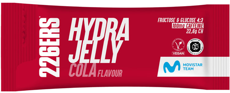 226ers hydrajelly 100mg gel de cola à la caféine 40g