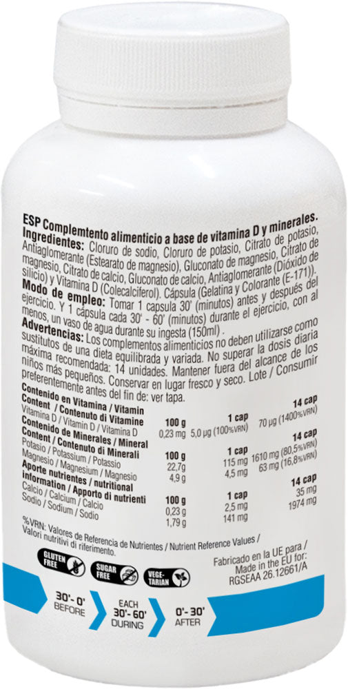 226ers sels électrolytes 100 gélules