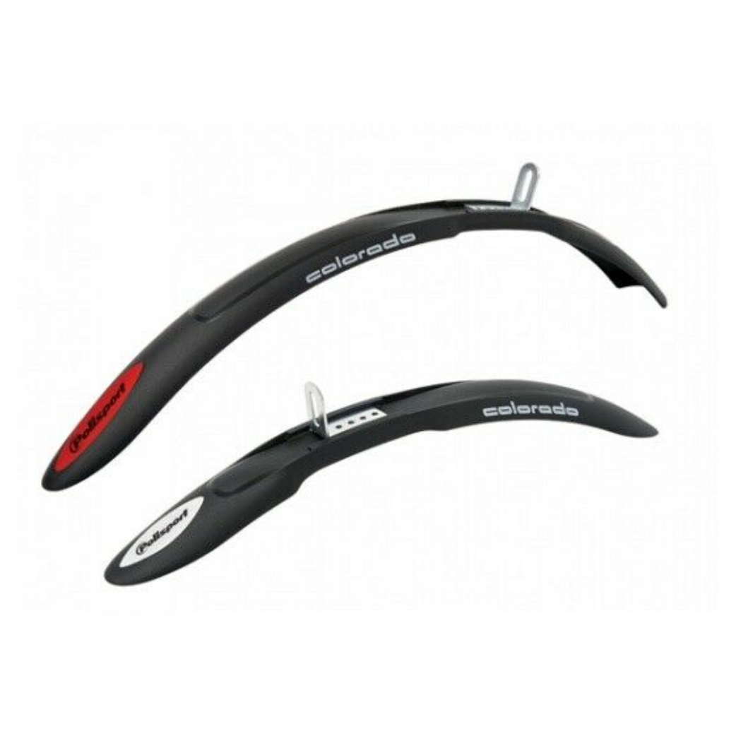 Jeu de garde-boue 26 Polisport Colorado - noir