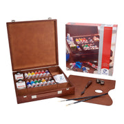 Van Gogh • peinture acrylique en coffret inspiration avec 14 couleurs en tubes de 40 ml + accessoires - afbeelding 1