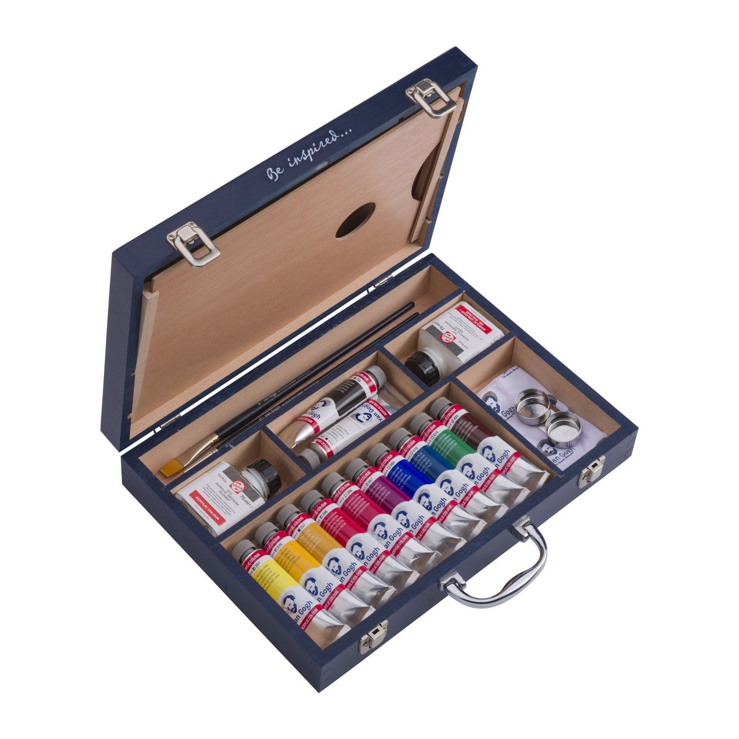 Van Gogh • boîte de démarrage de peinture acrylique xl 12 x 40 ml + accessoires