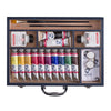 Van Gogh • boîte de démarrage de peinture acrylique xl 12 x 40 ml + accessoires