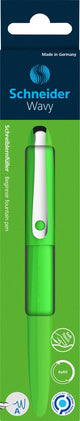 Stylo plume Schneider papeterie Schneider - ondulé - vert - plume a - s-162114