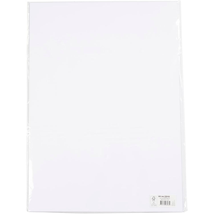 Carton d'entreprise Creativ, feuille 50x70 cm, 270 gr, blanc, 10 feuilles 1 boîte