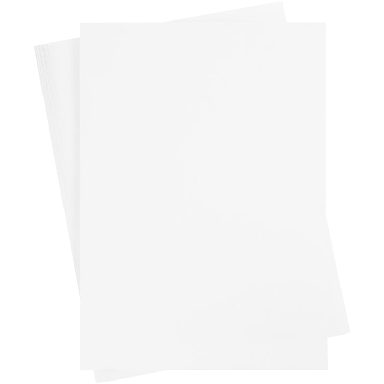 Carton d'entreprise Creativ, feuille 50x70 cm, 270 gr, blanc, 10 feuilles 1 boîte
