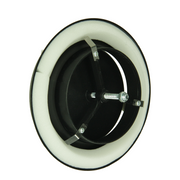 Renson 1068945 - vanne d'extraction intégrée PVC 736 (diamètre 125) str 9005 (noir) | 2 pièces - afbeelding 5