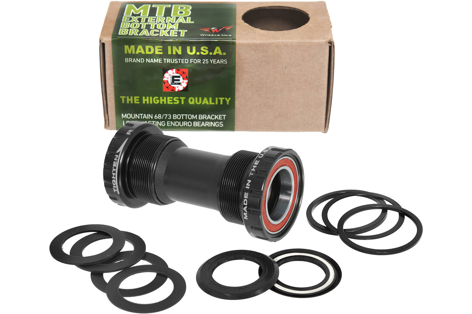 Roues de fabrication roues mfg mtb shimano fsa acb noir
