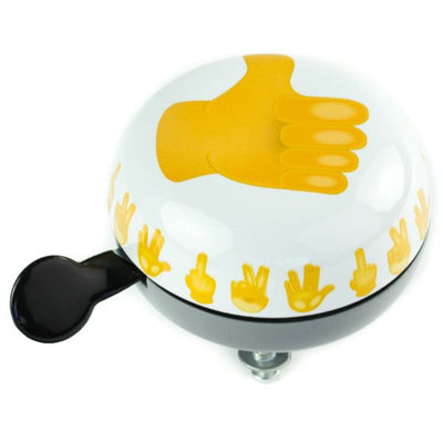 Widek ding dong bell big thumb emoticons on card