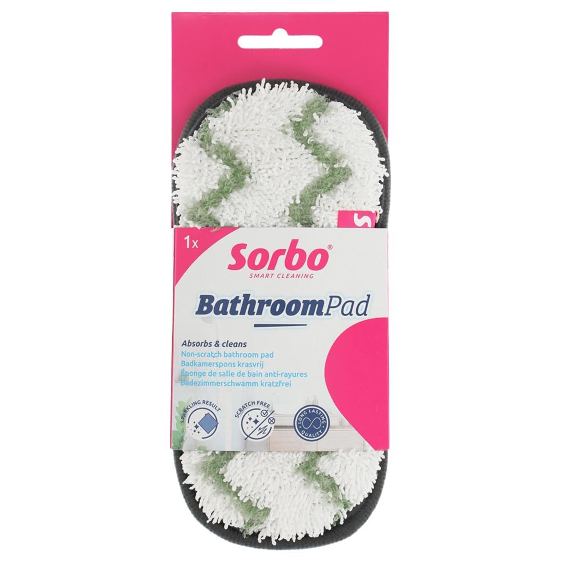 Éponge de nettoyage de salle de bain Sorbo
