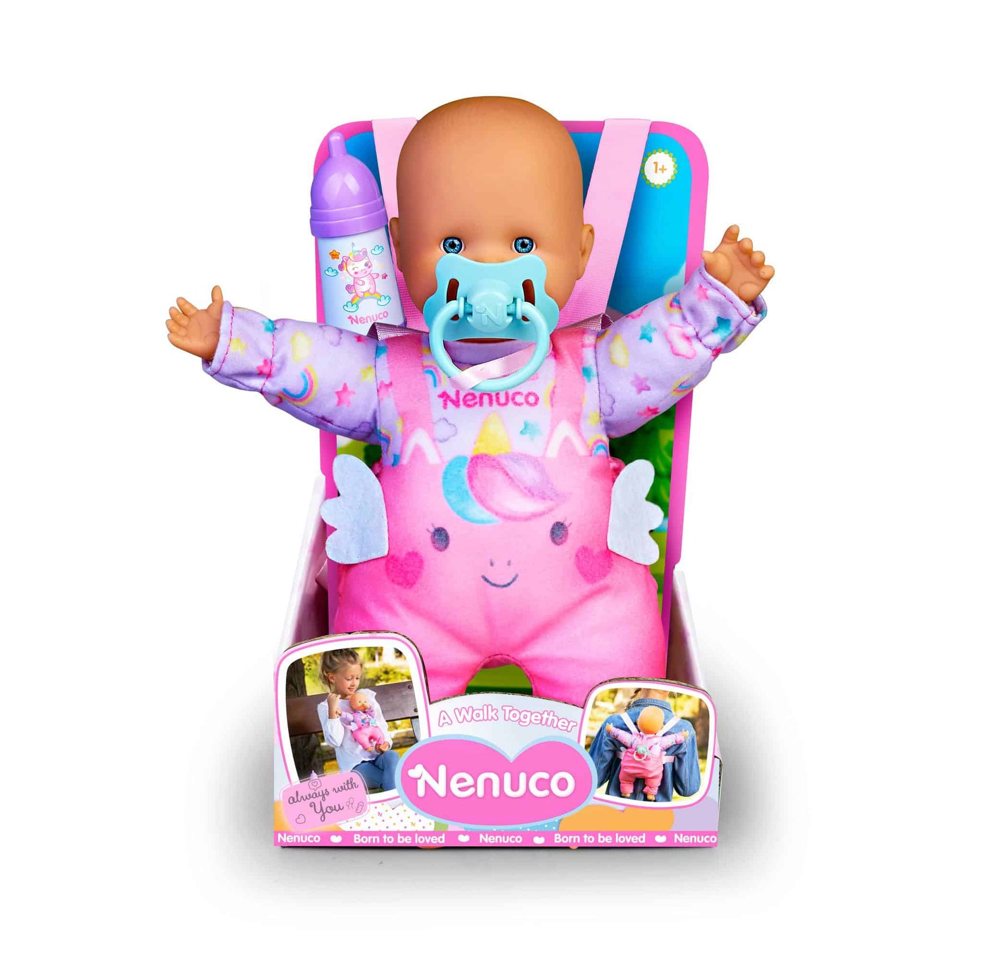 Nenuco Babypop avec un corps doux d'environ 28 cm de taille