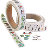 Creativ Company Sticker Eyes and Mustache, 2000st.