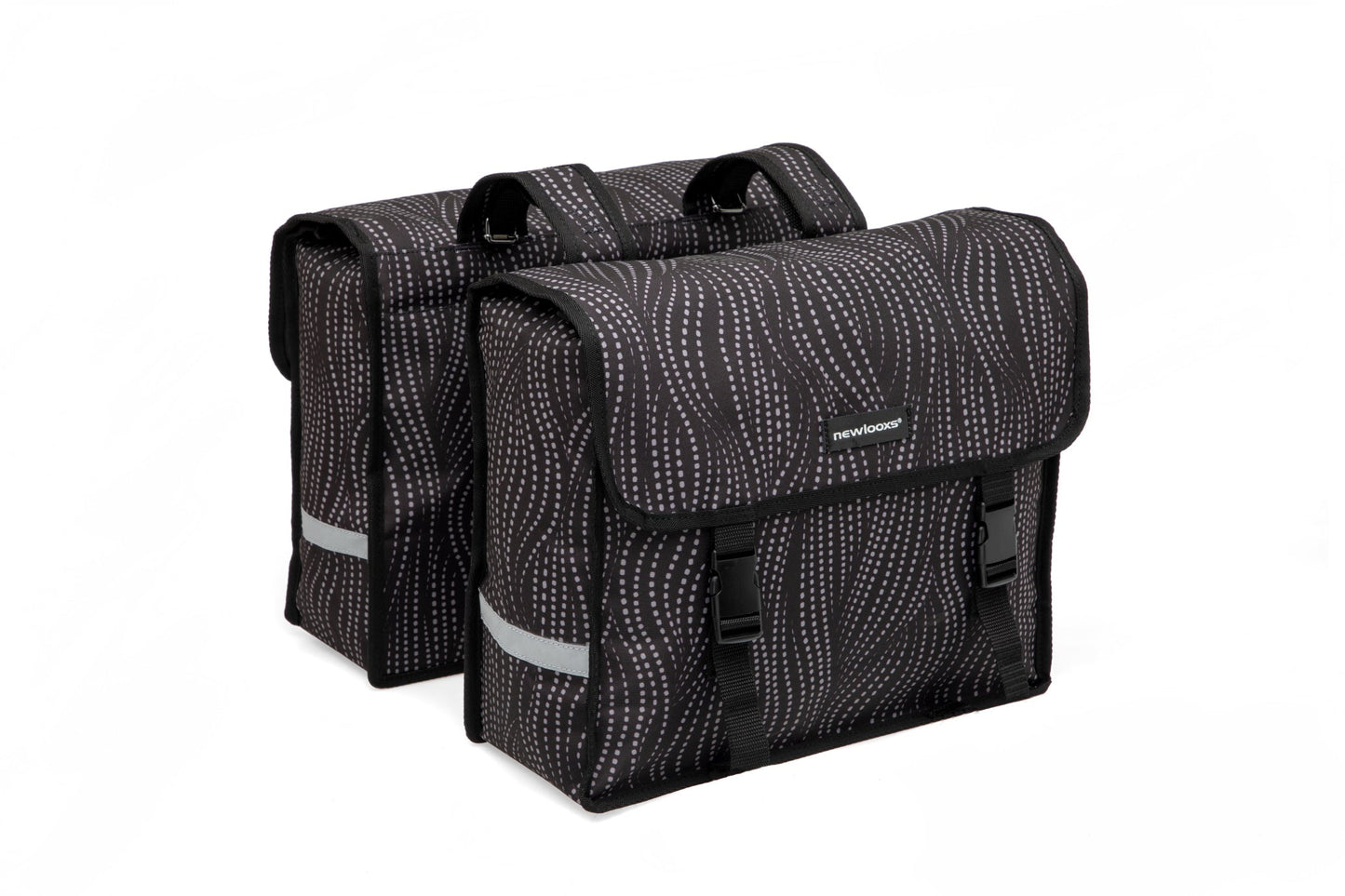 Newloxs Bas Nouveau Double Fiori | Alma | Noir