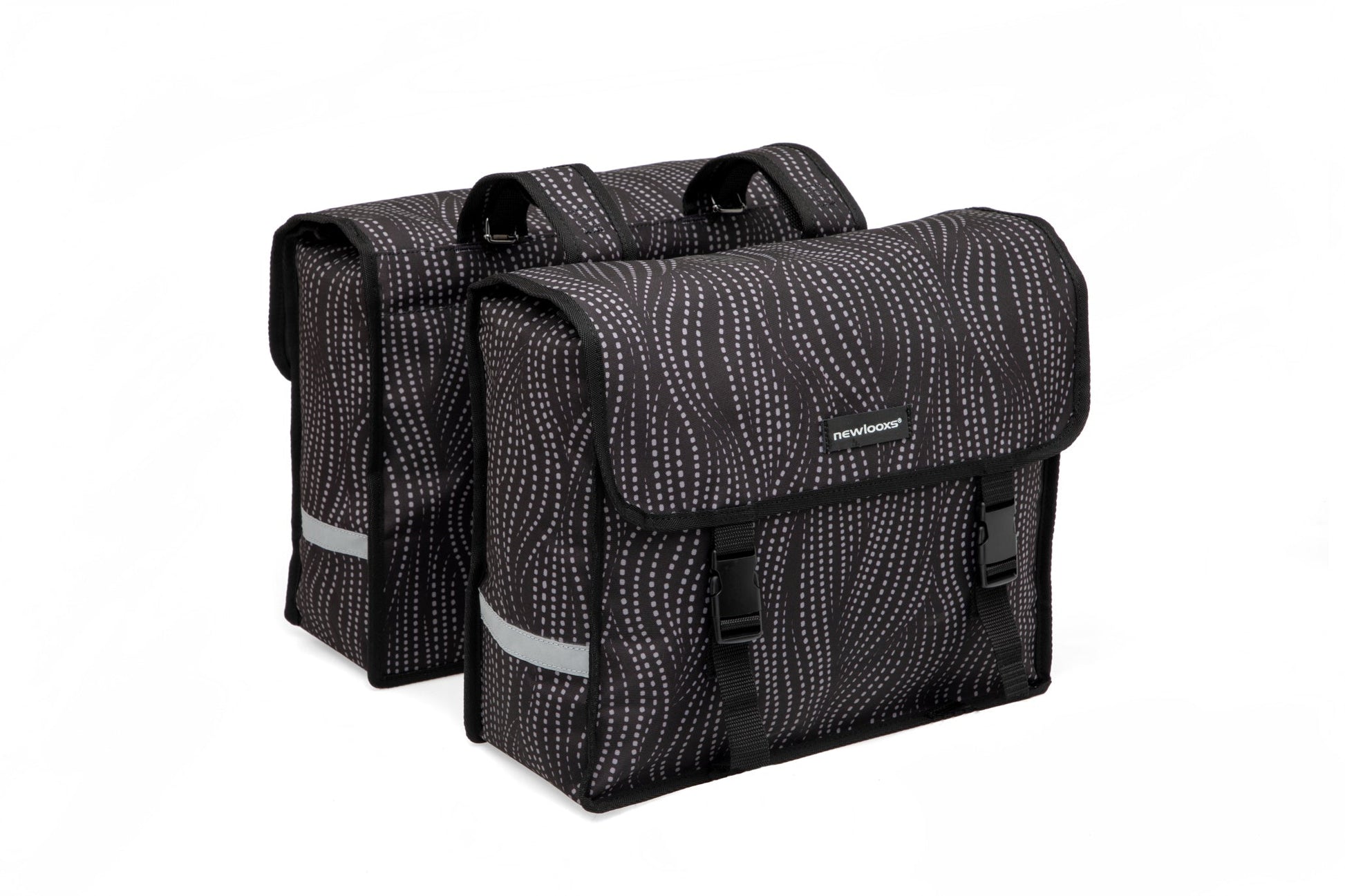 Newloxs Bas Nouveau Double Fiori | Alma | Noir