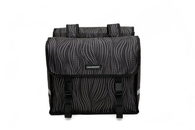 Newloxs Bas Nouveau Double Fiori | Alma | Noir