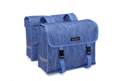 Newloxs Bas Nouveau Double Fiori | Alma | Bleu