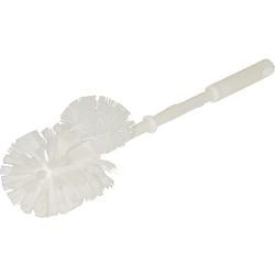Brosse WC Betra avec nettoyant pour bords blanc