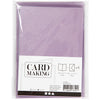 Cartes et enveloppes d'entreprise Creativ, format carte 10,5x15 cm, format enveloppe 11,5x16,5 cm, nacre, 120+210 gr, violet, 4 set 1 boîte