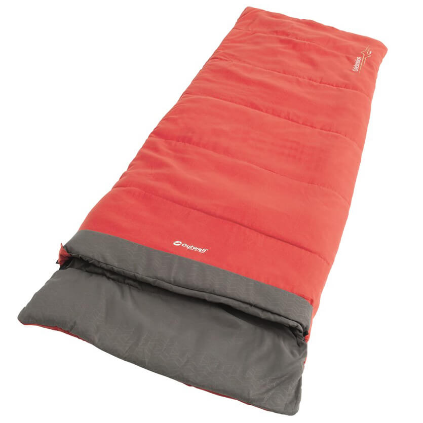 Sac de couchage rouge de célébration rouge Lux