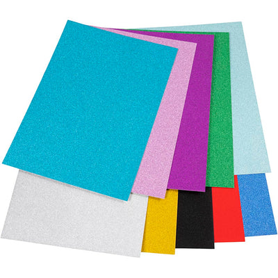 Creativ Company Glitter Cardboard A4, 50 feuilles