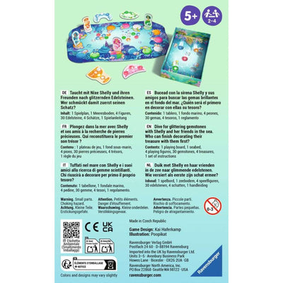 Game de voyage de poche de l'océan Shelly Ravensburger Shelly