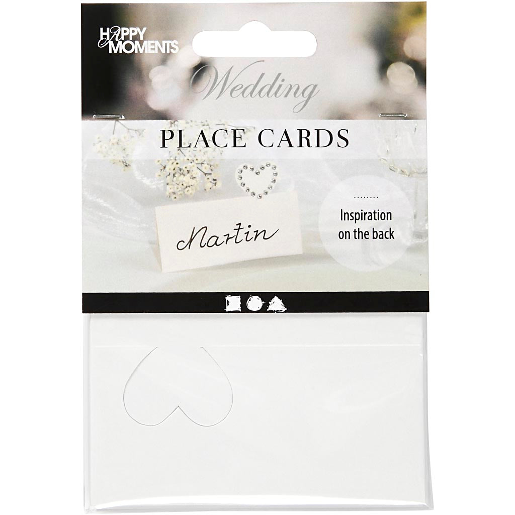 Cartes de visite d'entreprise Creativ, format 8x8,5 cm, 120 g, blanc, 20 pièces, 1 boîte